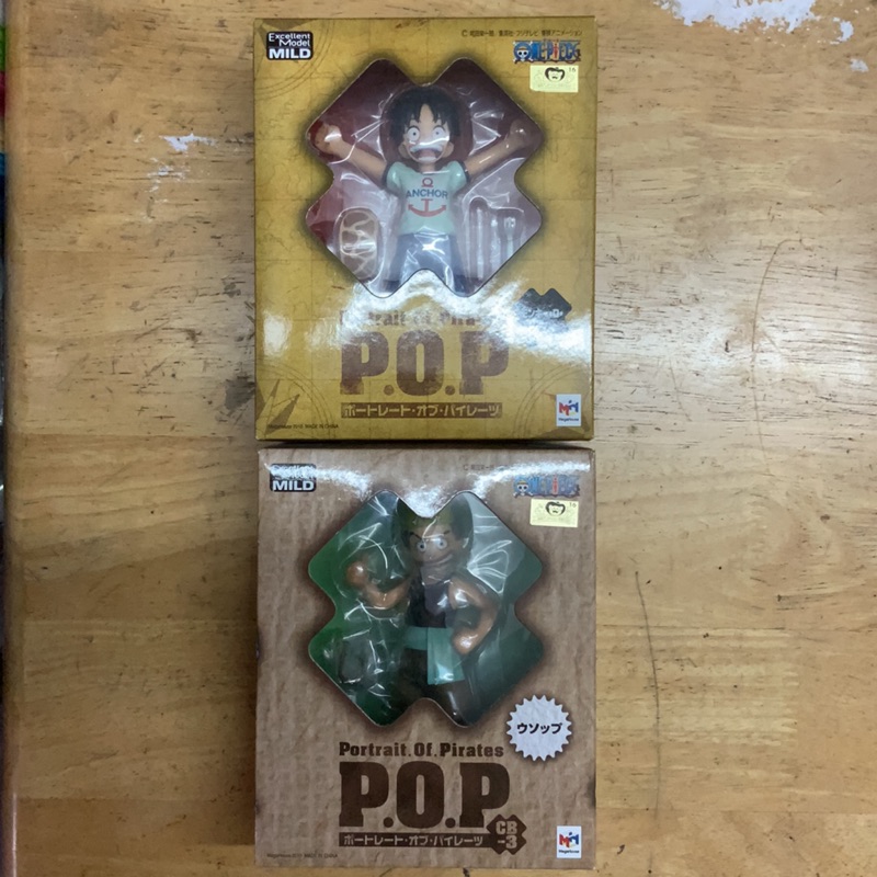 海賊王 POP 小時候 魯夫 騙人布 日版 金證 全新未拆