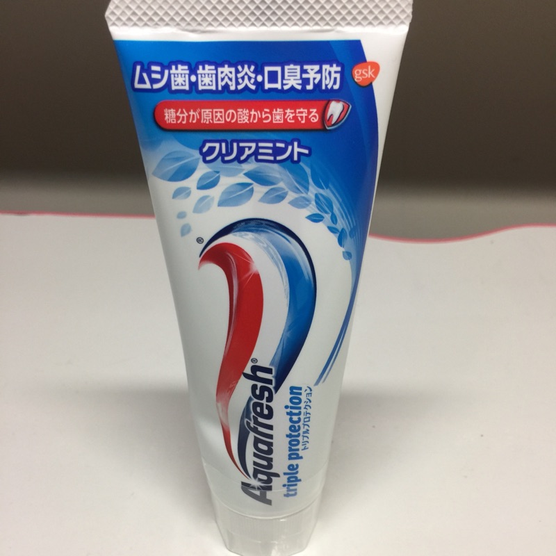 Aquafresh日本製 三重防護牙膏 140g (現貨）