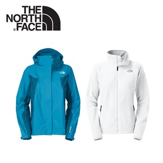 The North Face 女 GT WIND PRO兩件式外套《藍白》/F13P-BLU/兜帽/防水/防風/悠遊山水