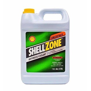 【阿齊】殼牌 SHELL ZONE 100% 水箱精 COOLANT 3.785L 抗凍、降溫、防銹
