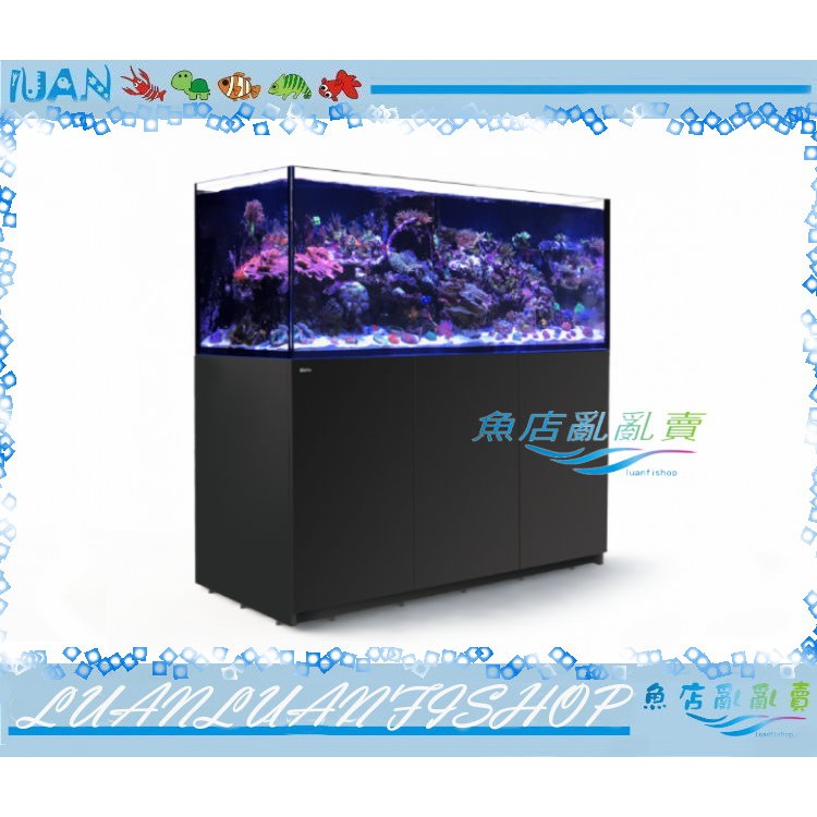 Red Sea紅海REEFER 750 v3海水超白玻璃珊瑚礁岩套缸180X60X65cm(黑)底濾缸【~魚店亂亂賣~】