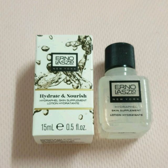 ERNO LASZLO 奧倫納素 極效保濕精萃露 15ml 能量賦活記憶彈力凍膜 15ml 豆腐霜 活力潤澤晚霜