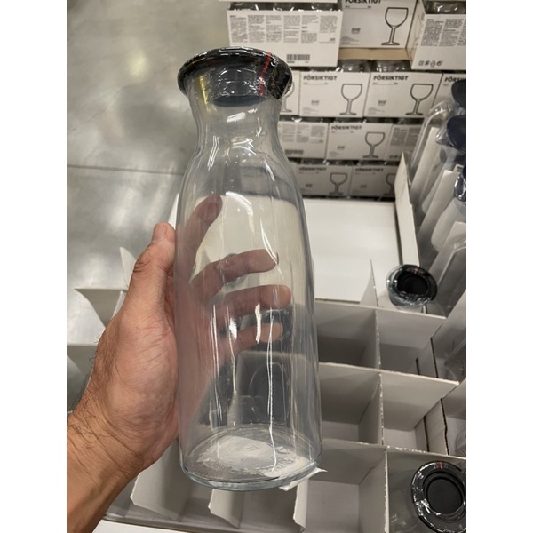 《蝦皮電子發票》超級IKEA代購-附蓋玻璃水瓶/水瓶/冷水瓶/冷水壺
