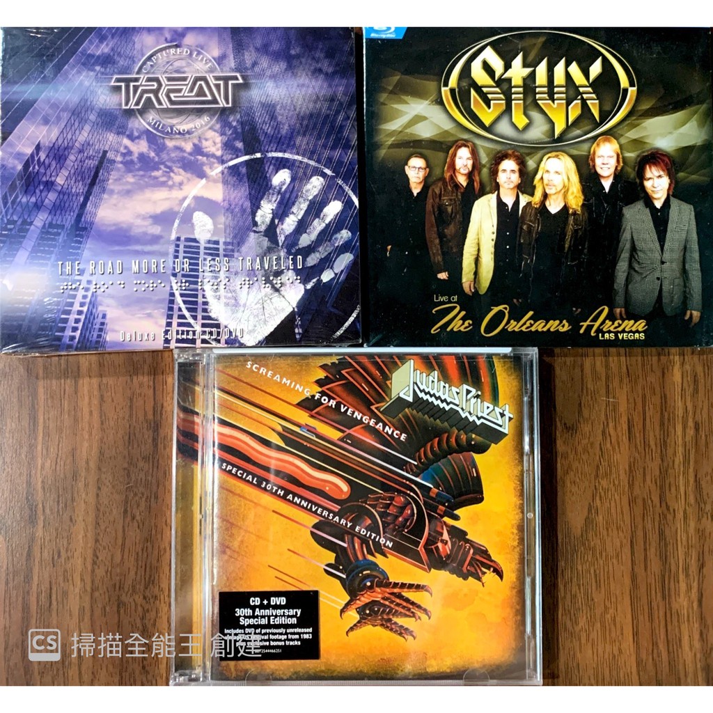 【搖滾帝國】5月重金屬(Heavy Metal)少量進口專輯 TREAT STYX JUDAS PRIEST...