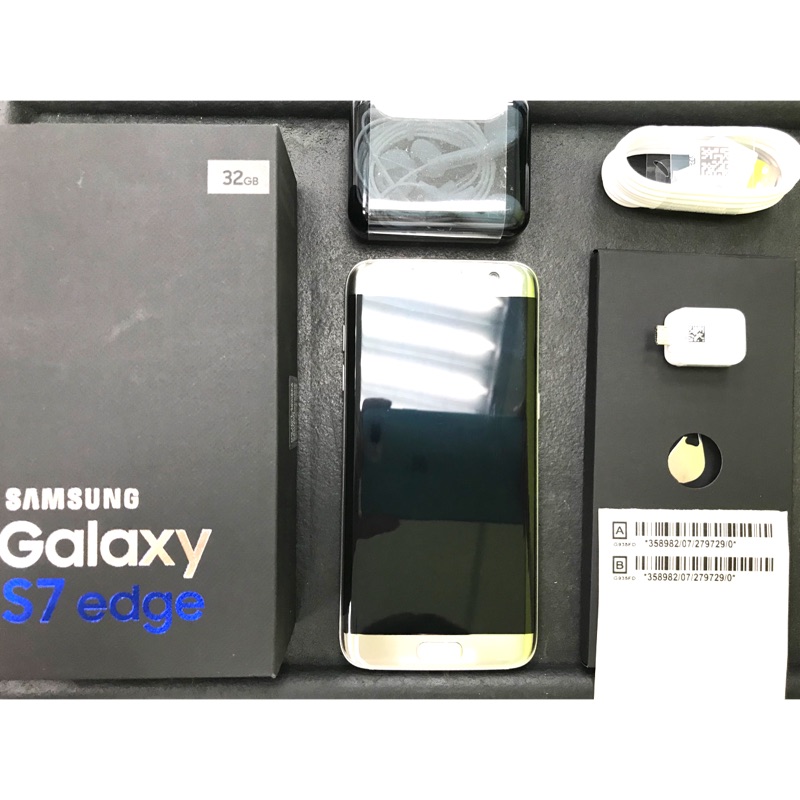 自售 Samsung S7 edge 銀色 32GB 32G SM-G935FD 非 S8 NOTE8 iPhone X