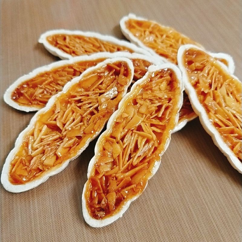 法式焦糖蜂蜜杏仁船型餅