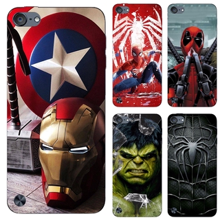 Apple iPod Touch 5 6 7 th 5th 6th 7th Marvel 超級英雄手機殼軟TPU矽膠套