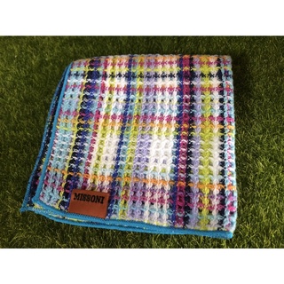 義大利品牌日本製 MISSONI &德國品牌MCM &DKNY 面巾 方巾 毛巾 手帕 高品質柔軟、快乾吸水、100%棉