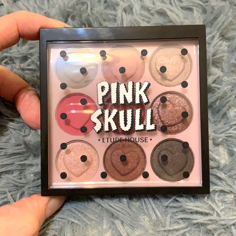 Etude house punk skull九宮格眼影盤