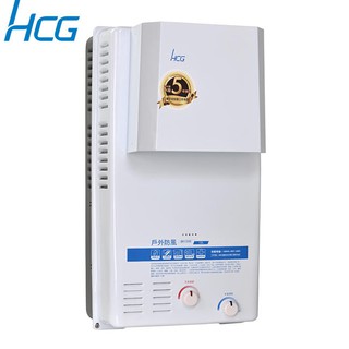 《 阿如柑仔店 》HCG 和成 GH1233 自然排氣 屋外抗風型 瓦斯熱水器 12L