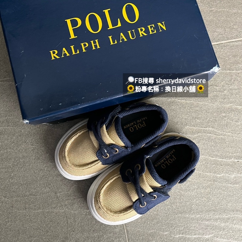Polo Ralph Lauren 小馬 鞋子 休閒鞋 全新 RF101417