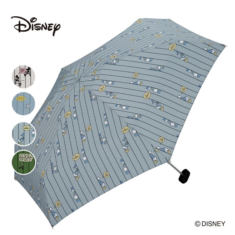 （🇯🇵預購）WPC 迪士尼系列 米奇 唐老鴨 愛麗絲 皮諾丘 折疊傘 晴雨兼用 雨傘 陽傘 抗UV