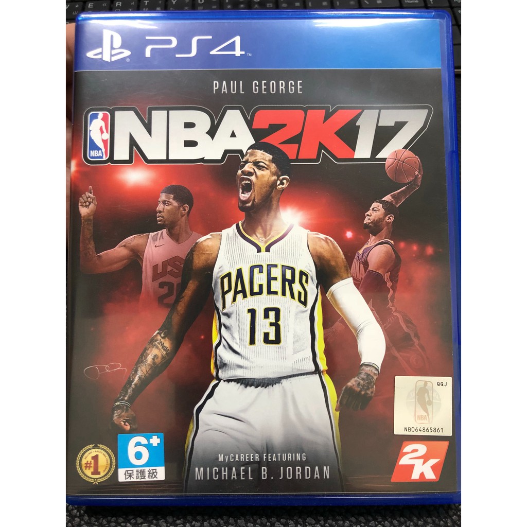 PS4 NBA 2K17 中文遊戲片