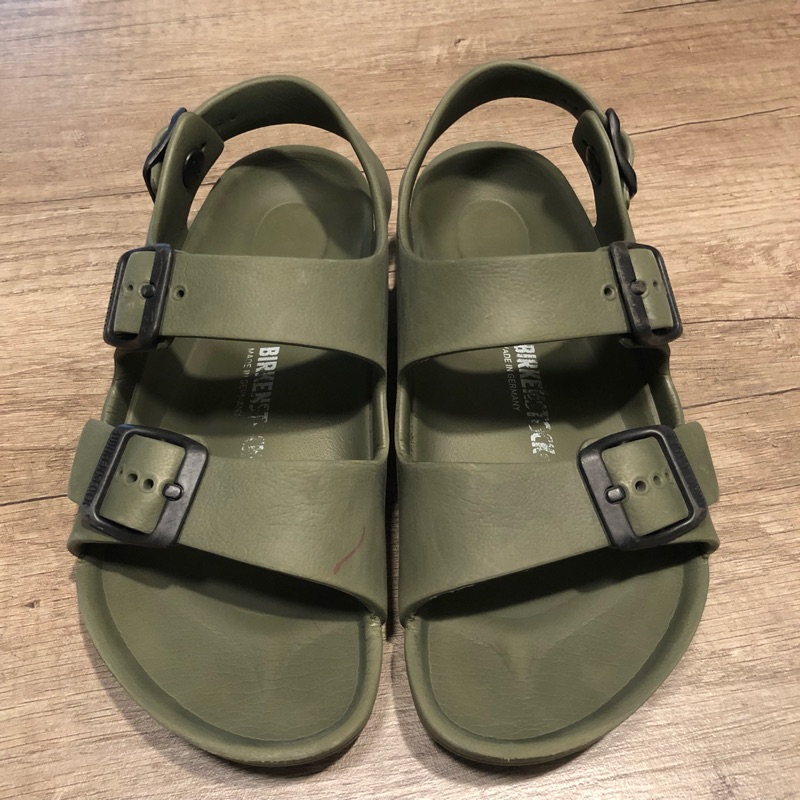 （二手出清）正品 勃肯 Birkenstock 男童 兒童 涼鞋 無毒 22公分 34號