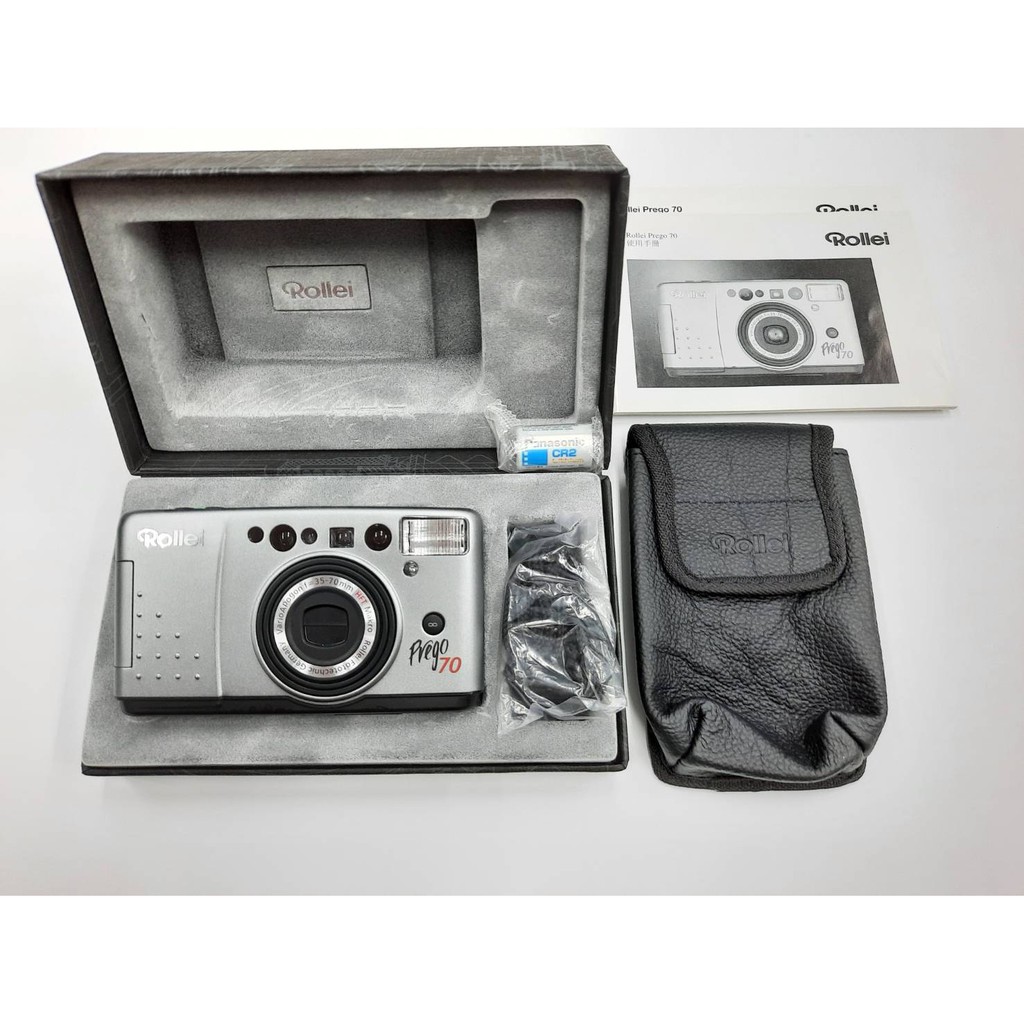 【獨家販售】全新免運 Rollei Prego 70 底片相機 復古相機 照相機 絕版
