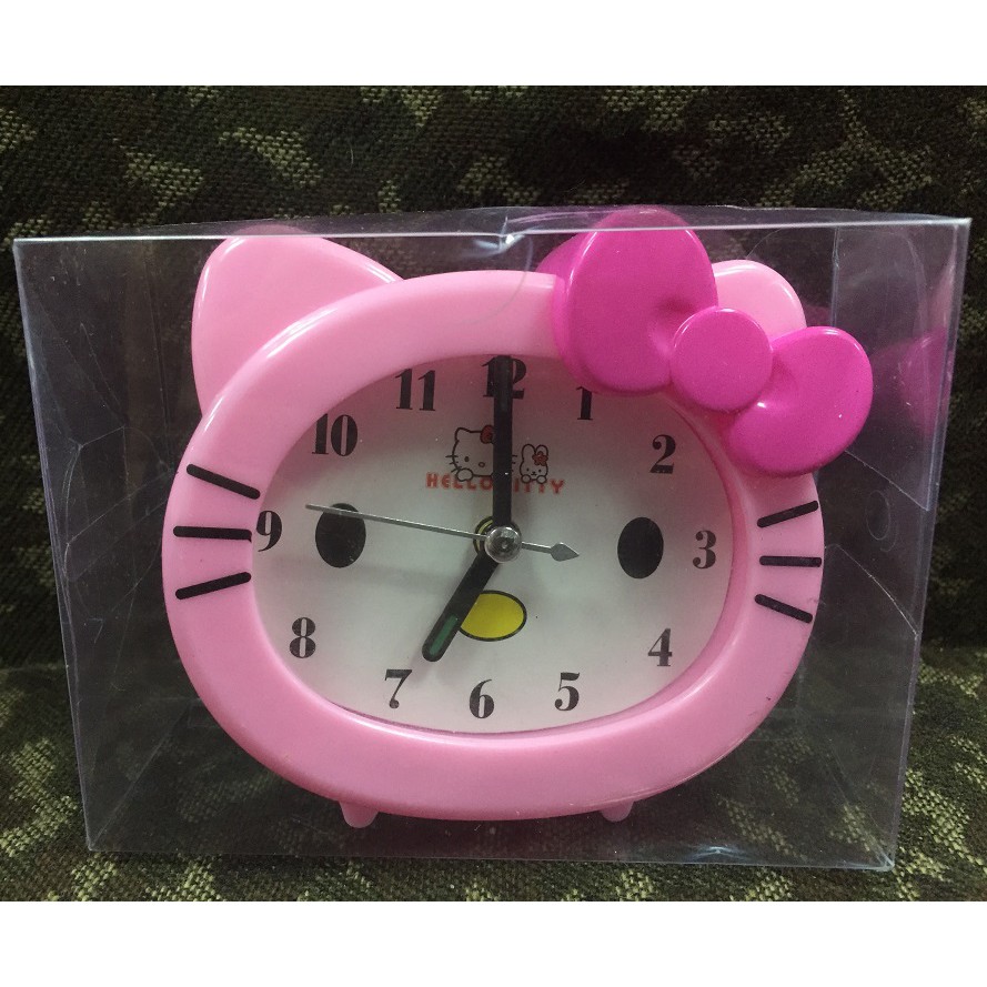 【Double♊ SHOP™】HELLO KITTY時鐘 有鬧鐘功能