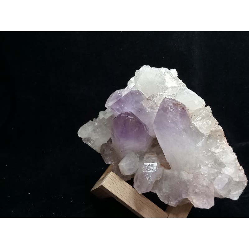 《晶華》水晶 玻利維亞 1.3公斤 紫水晶 晶簇 消磁 淨化 08BI11