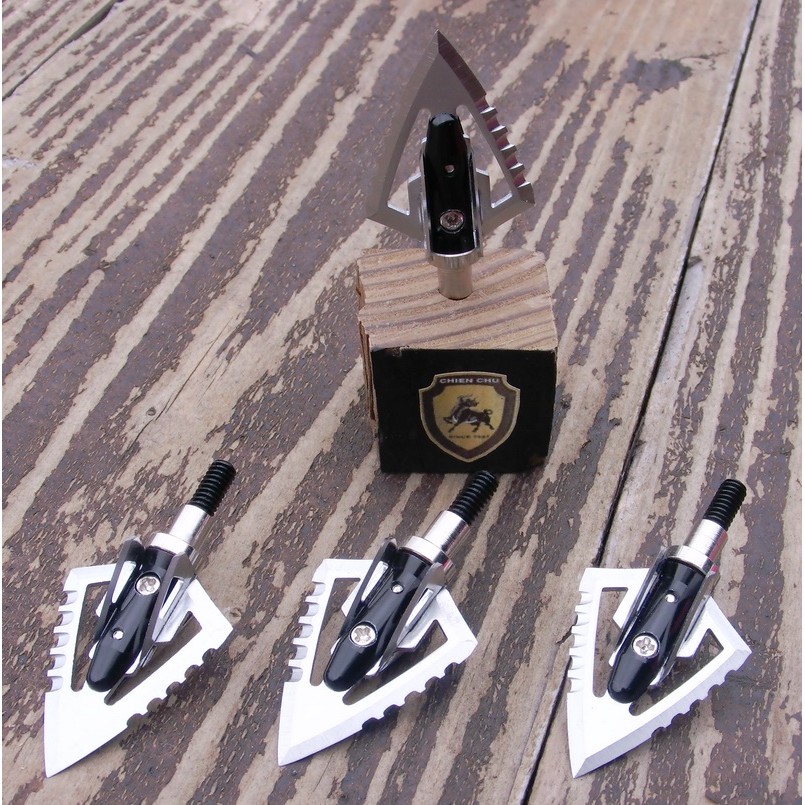 箭簇弓箭器材 - 獵箭頭 代號:F(帶齒款) 複合弓/反曲弓/傳統弓/射箭器材