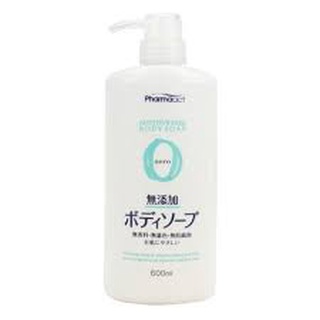 日本【熊野油脂】PharmaACT無添加沐浴乳 600ml | 熊野 溫和 低刺激 淋浴 洗澡