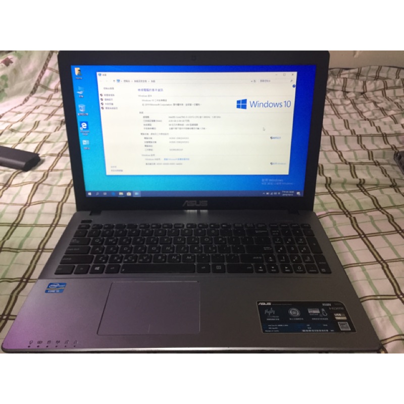 ASUS X550V雙顯卡大螢幕遊戲繪圖二手中古筆電 i5三代/4GRAM/240GSSD/intel HD4000