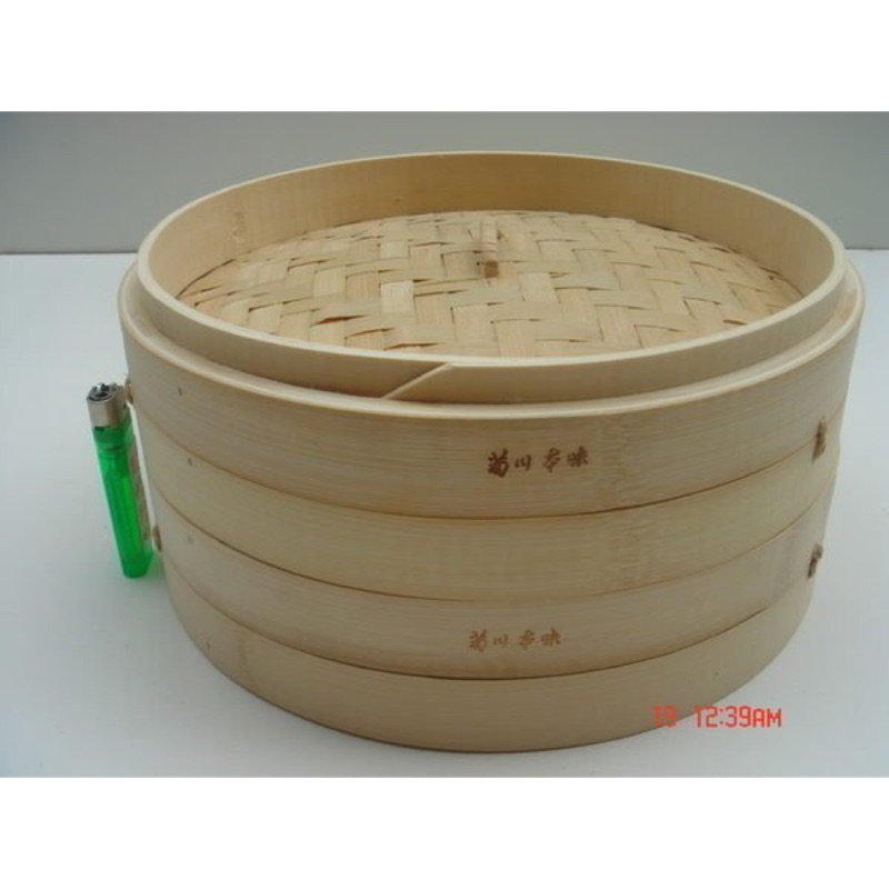 東昇瓷器餐具=9吋竹蒸籠 3層1蓋