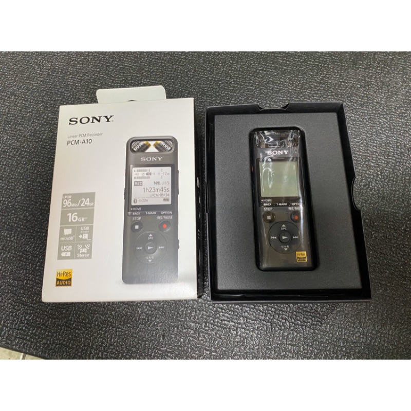 【二手】SONY錄音筆 PCM-A10 內建16G 附收納套(公司貨)