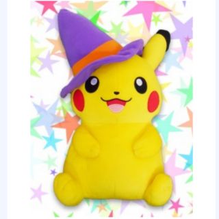 萬聖節皮卡丘 40cm 大娃娃 精靈寶可夢 正版授權 POKEMON 抓樂霸 TOREBA 空運來臺 日本正版景品