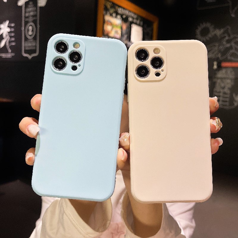 防污糖果色方形軟 TPU 保護套 OPPO Reno 4 Lite Reno 4 F Reno 5 Lite 5F Fi