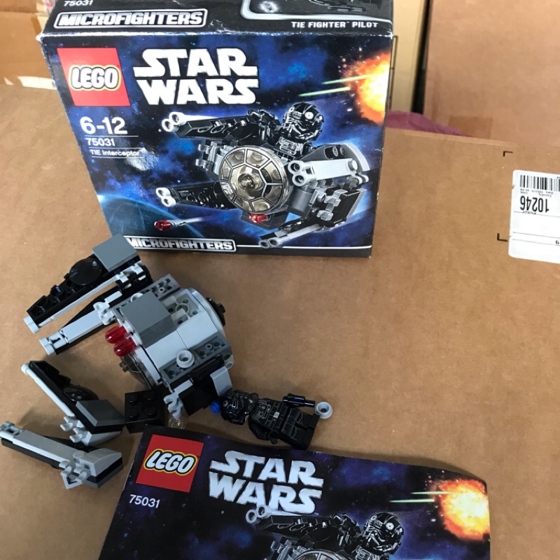 75031 2手組一次放盒中 絕版品 星際大戰 樂高LEGO