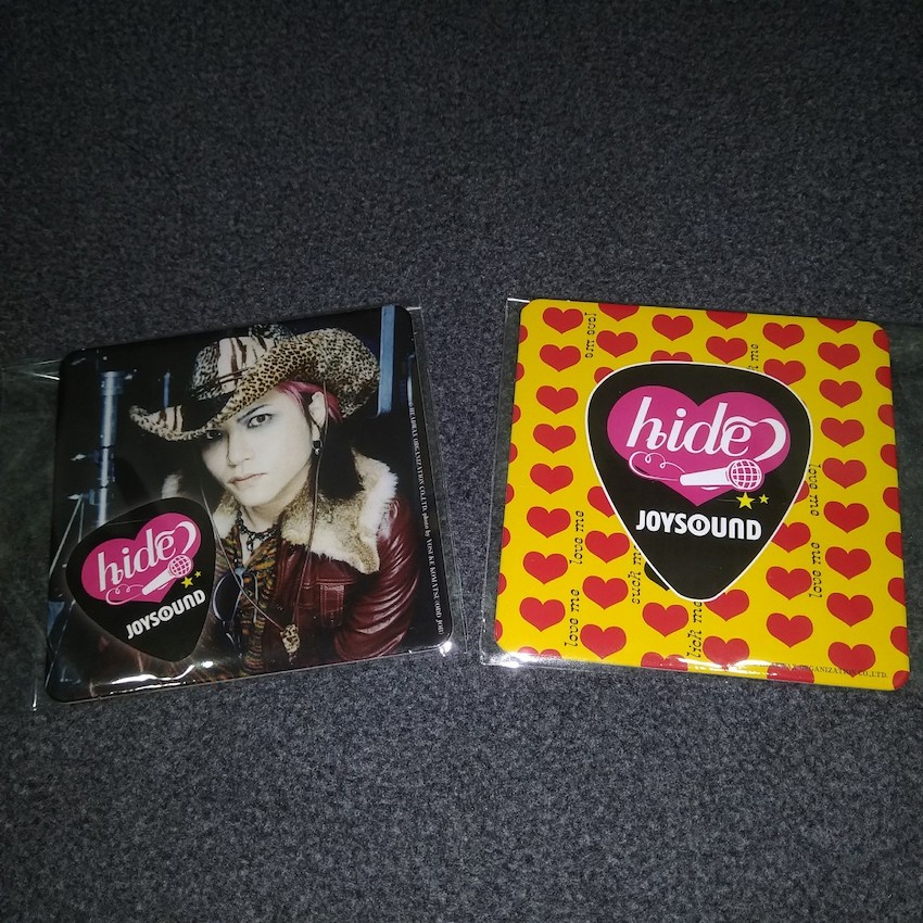 hide 杯墊 / Yellow Heart 牛仔帽 周邊 X JAPAN XJAPAN 松本秀人