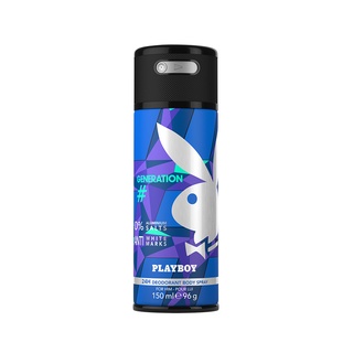 【PLAYBOY】花花公子時代經典男性體香噴霧｜150ML｜GISH Beauty 香氛 噴霧 男性香水 經典