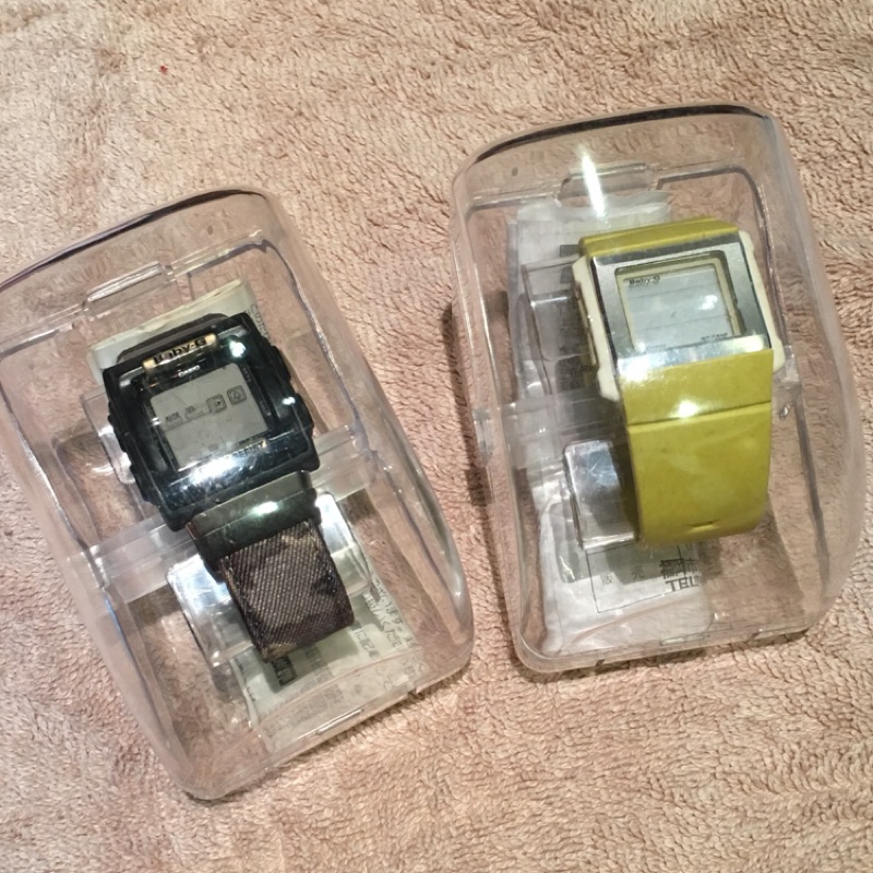 Casio 卡西歐 Baby-G 手錶 電子錶 黃色 迷彩