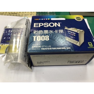 EPSON 彩色墨水匣T008（已過期）