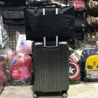 外掛拉桿旅行箱行李箱的旅行袋行李袋 登機折疊收納購物袋露營車泊待產袋幼兒園棉被袋萬用手提斜背搬家袋出國旅遊袋臺灣嘉義現貨