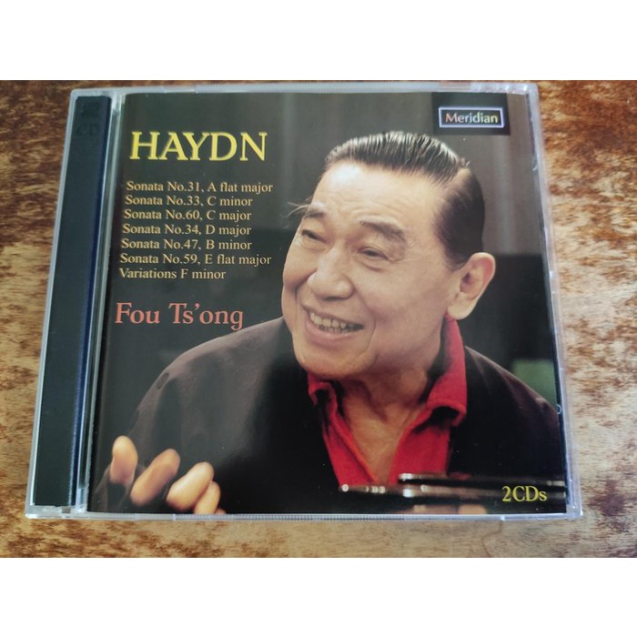 好音悅 傅聰 Fou Ts'ong Haydn Sonatas 海頓 鋼琴奏鳴曲 變奏曲 2CD Meridian