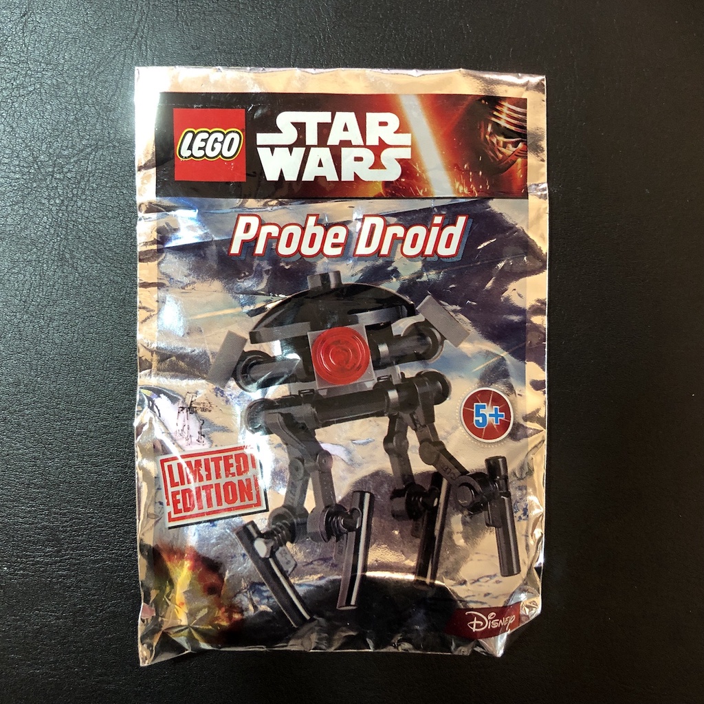 「樂高 軍團」LEGO 星際大戰Star Wars 帝國 探測機器人 Probe Droid 911610 鋁箔限定