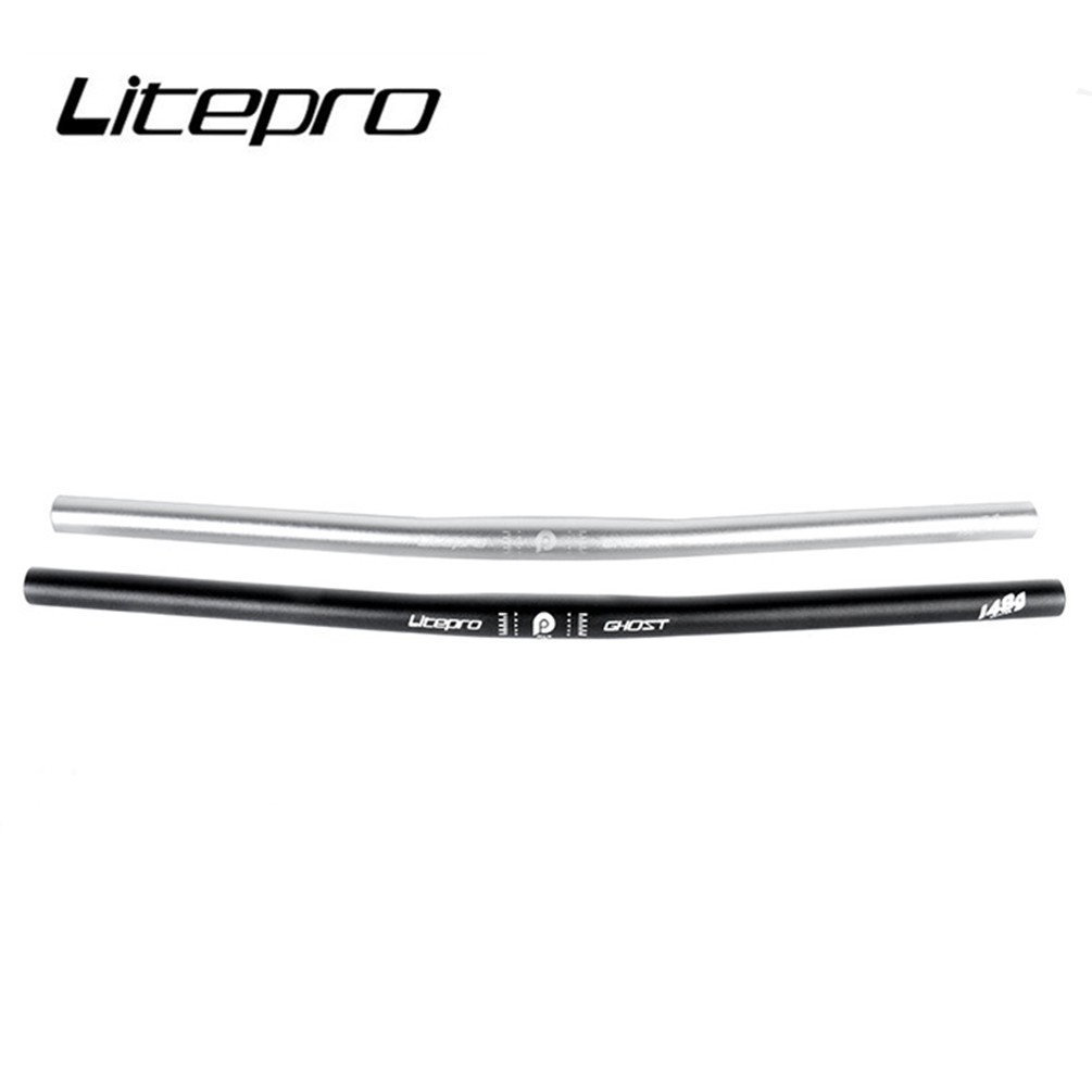 Litepro 自行車合金直柄車把幽靈車把 25.4*580/540mm  148 g 折疊自行車單形車把