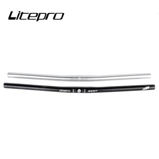 Litepro 自行車合金直柄車把幽靈車把 25.4*580/540mm 148 g 折疊自行車單形車把