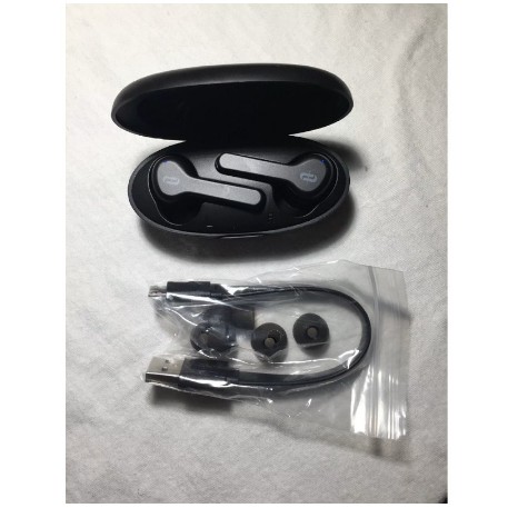 原廠正品taotronics Tt Bh053 真無線耳機ipx7防水黑白雙入耳式運動耳機藍牙耳機 蝦皮購物