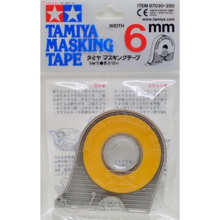 TAMIYA 田宮 工具 87030 工具 耗材 6mm 遮蓋膠帶 含膠臺 東海模型