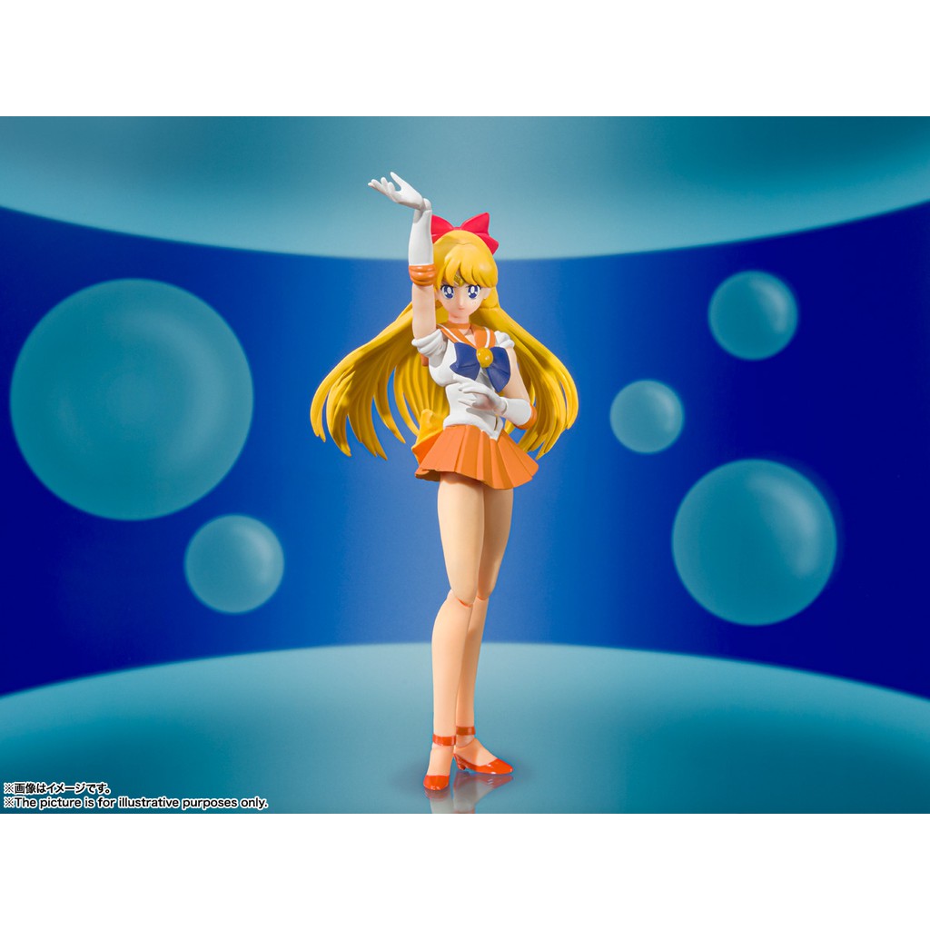 金萬年現貨萬代shf 金星仙子美少女戰士新包裝全新代理完成品可動 蝦皮購物