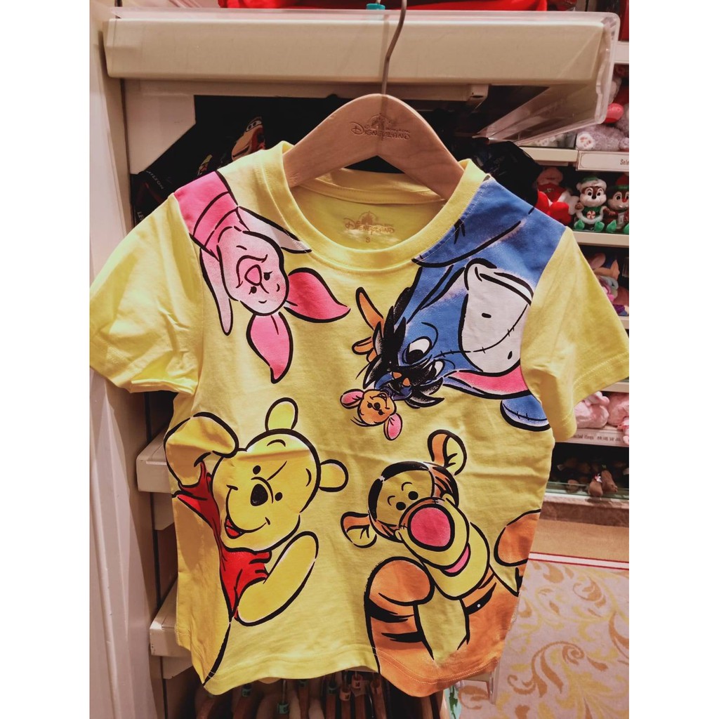 香港迪士尼出清品 - 維尼與朋友兒童上衣