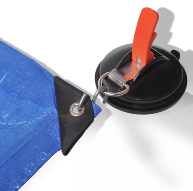 現貨汽車強力吸盤附2個s鈎吊環車泊天幕車宿車邊帳利器 蝦皮購物