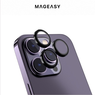 MAGEASY iPhone 15/14 LENZGUARD 【藍寶石】鏡頭保護貼