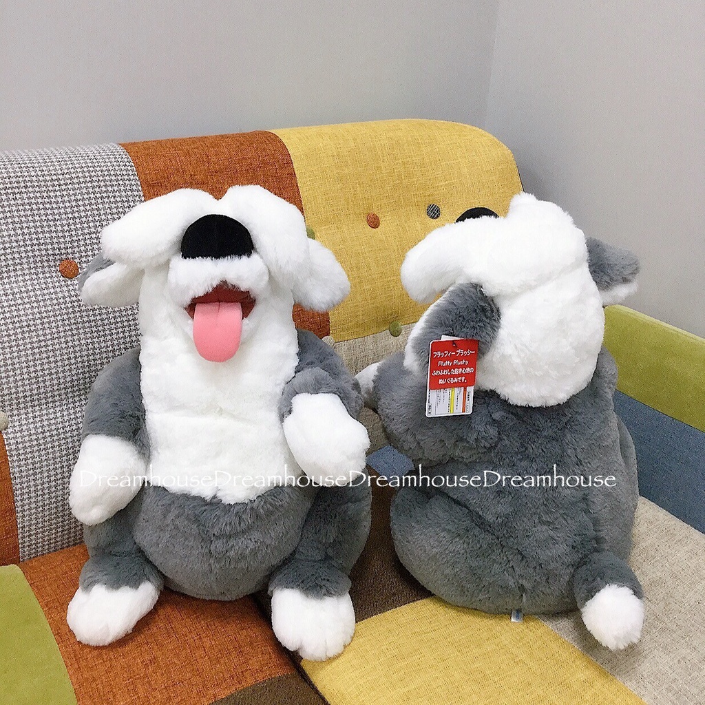 東京迪士尼 小美人魚 寵物狗 麥克斯 古代牧羊犬 fluffy plushy 系列 絨毛 玩偶 娃娃 布偶
