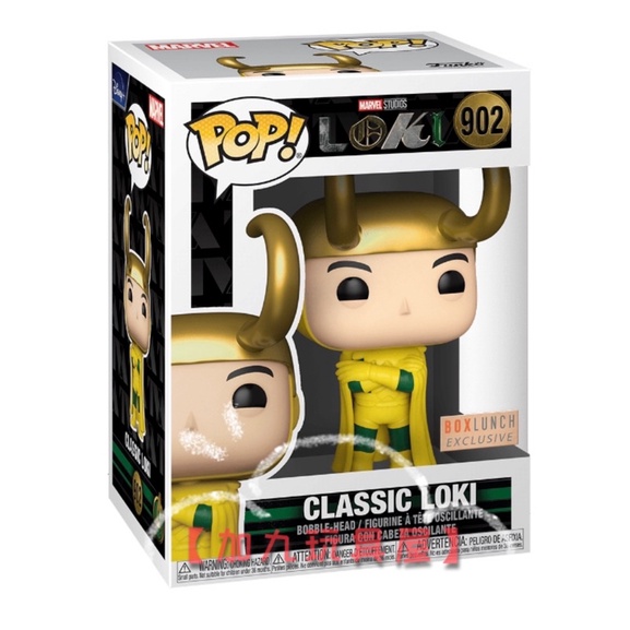 【加九玩具屋】（預購）限定貼 美國正版 Funko PoP 漫威系列 LOKI 經典洛基 洛基 902
