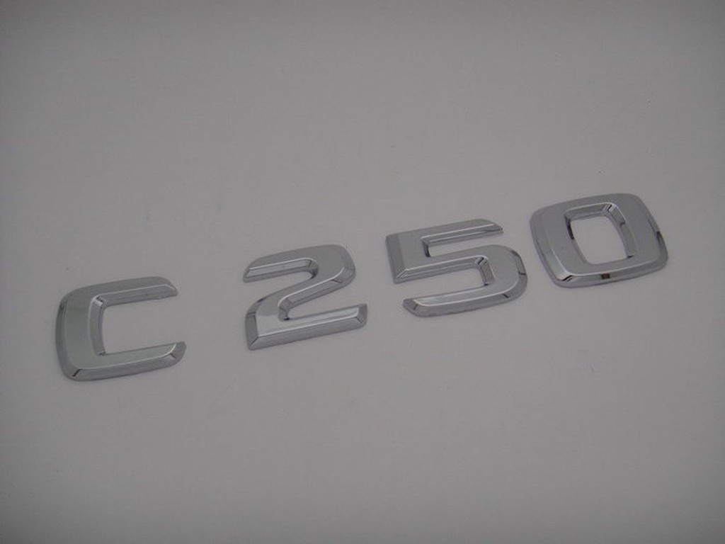 《※金螃蟹※》新款 高度25mm Benz 賓士 奔馳 C Class W204 C250 C 250 後車箱子 字體