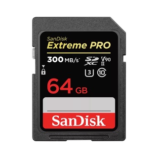 SanDisk ExtremePro SDXC 64G V90 USH-II 讀300MB/s寫260MB/s