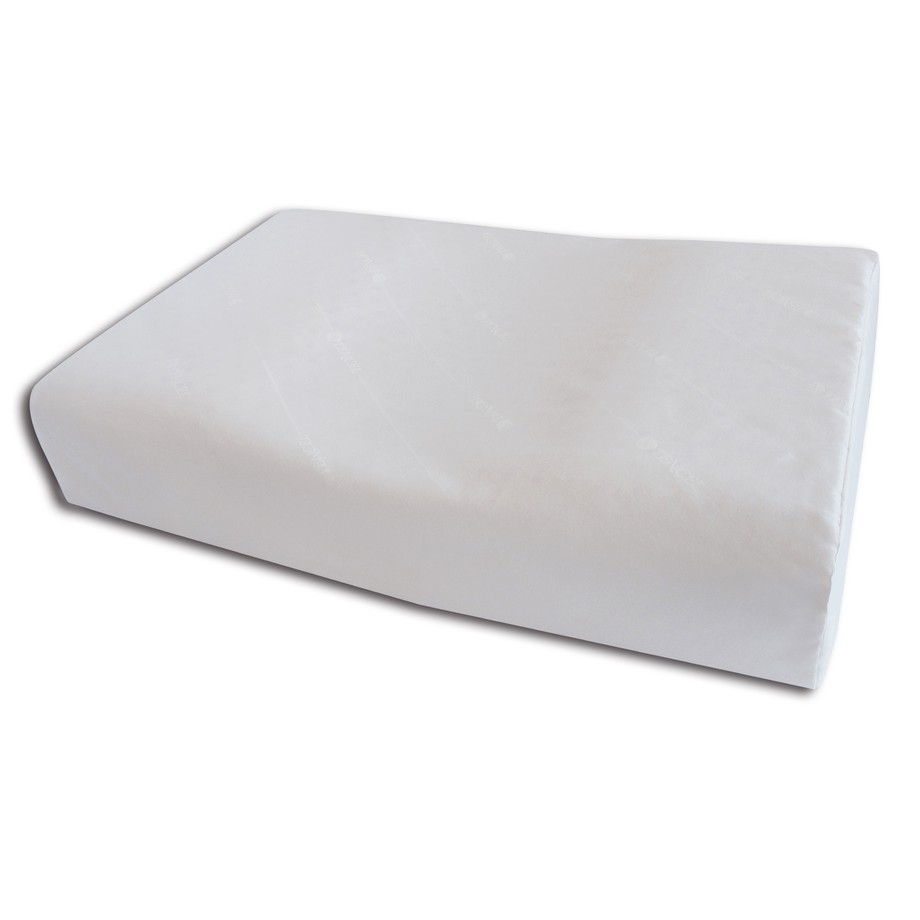天絲曲線乳膠枕頭SGS認證100%天然乳膠枕頭寢具寢飾TENCEL®【玫瑰物語】