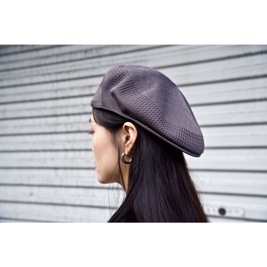 【KANGOL】 504 Ventair Tropic 貝雷帽 麻料 男女可戴 經典 袋鼠 LOGO 多色 穿搭 日常